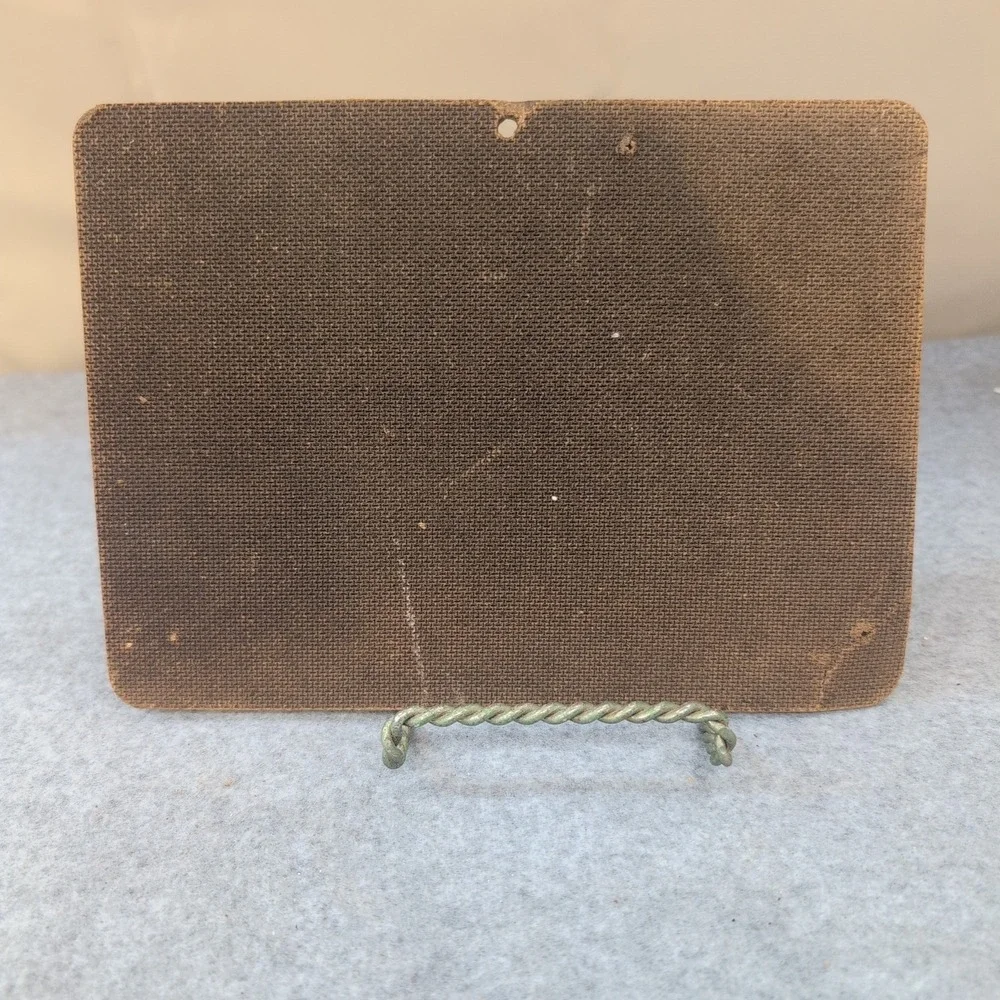 VTG 1968-73 Pressboard KMart Wall Sign Plaque Tighten Belt or Lose Pants Quote‎
